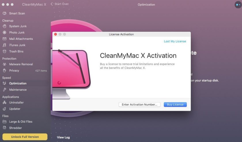 clean my mac x license key
